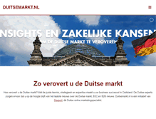 Tablet Screenshot of duitsemarkt.nl